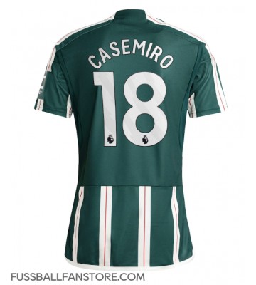 Manchester United Casemiro #18 Replik Auswärtstrikot 2023-24 Kurzarm